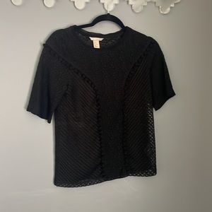 H&M Black Top